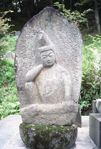 弥勒菩薩石像
