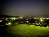 見晴らしの丘公園からの上田市の夜景