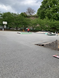 上田城スケートパーク