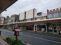 雨の日の海野町商店街