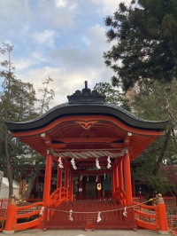生島足島神社、本堂