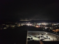 創造館屋上からの上田市の夜景