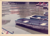 諏訪湖 のボート