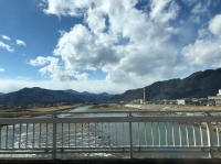 上田橋から見た千曲川