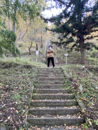 須々貴山神社の石段