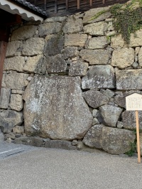 上田城の石垣