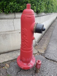 珍しい消火栓